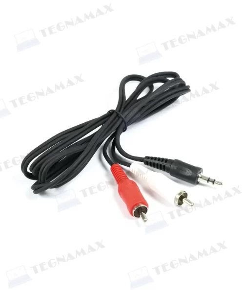 CABLE AUXILIAR DE AUDIO 1 A 2 PLUS 1 METRO