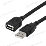 Cable USB 2.0 Negro para equipos compatibles en Tegnamax