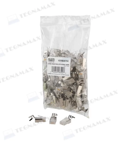 FUNDA DE CONECTORES DE RED MAXNA METALICO CAT6