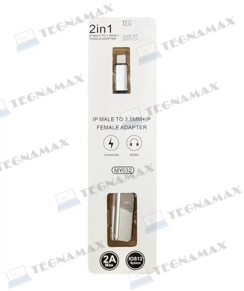 ADAPTADOR LIGTNING A DOS SALIDA