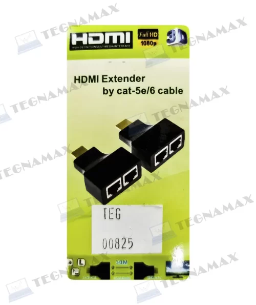ADAPTADOR DE DOBLE HDMI A RED