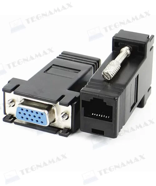 ADAPTADOR VGA MACHO A RED RJ45