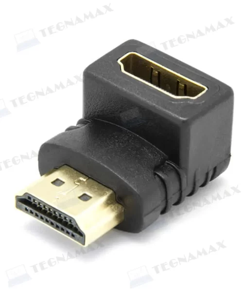 ADAPTADOR HDMI MACHO A HDMI HEMBRA TIPO L