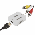 Adaptador HDMI a av, vista frontal del producto