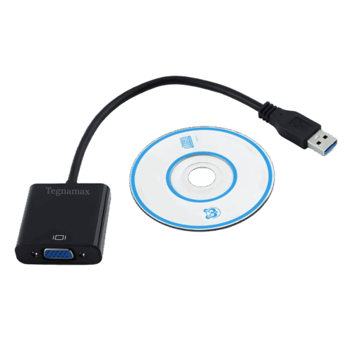 Adaptador USB a VGA – Convertidor de Video Externo para Múltiples Pantallas