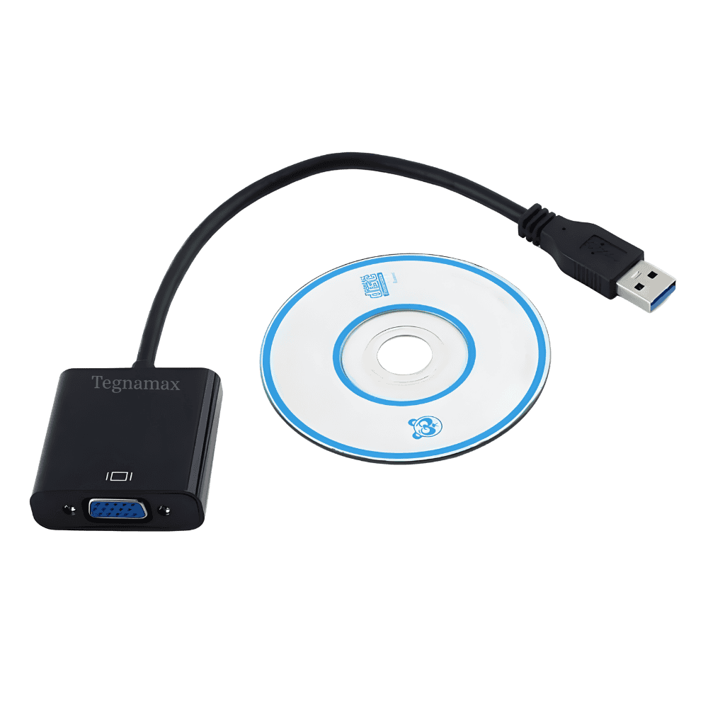 adaptador usb a vga para conectar segundo monitor a pc