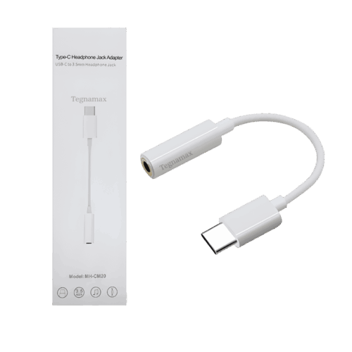 Adaptador USB Tipo C a Jack 3.5mm – Audio Auxiliar para Android, Mac y Windows