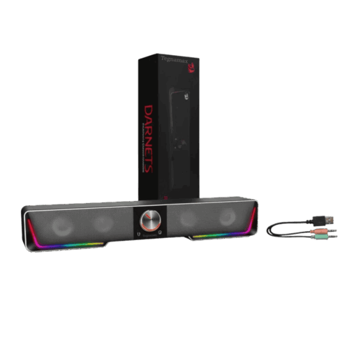 Barra de sonido Redragon Darknet GS570 — RGB, Bluetooth 5.0 y USB