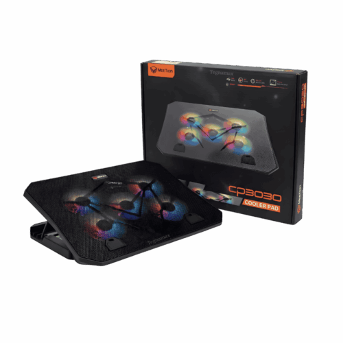 Base Refrigerante Gamer Meetion MT-CP3030 5 Ventiladores LED 4W