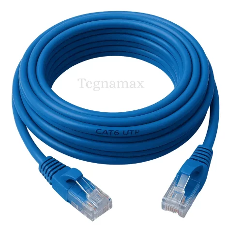 Cable Cat6 10 m UTP (RJ45 a RJ45) Azul — 1000 MHz