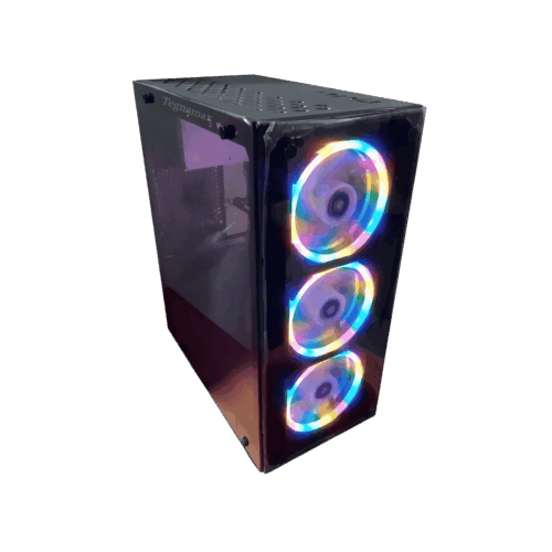 Case Gaming Maxna Jeqang – Vidrio Templado 3 Ventiladores RGB USB 3.0