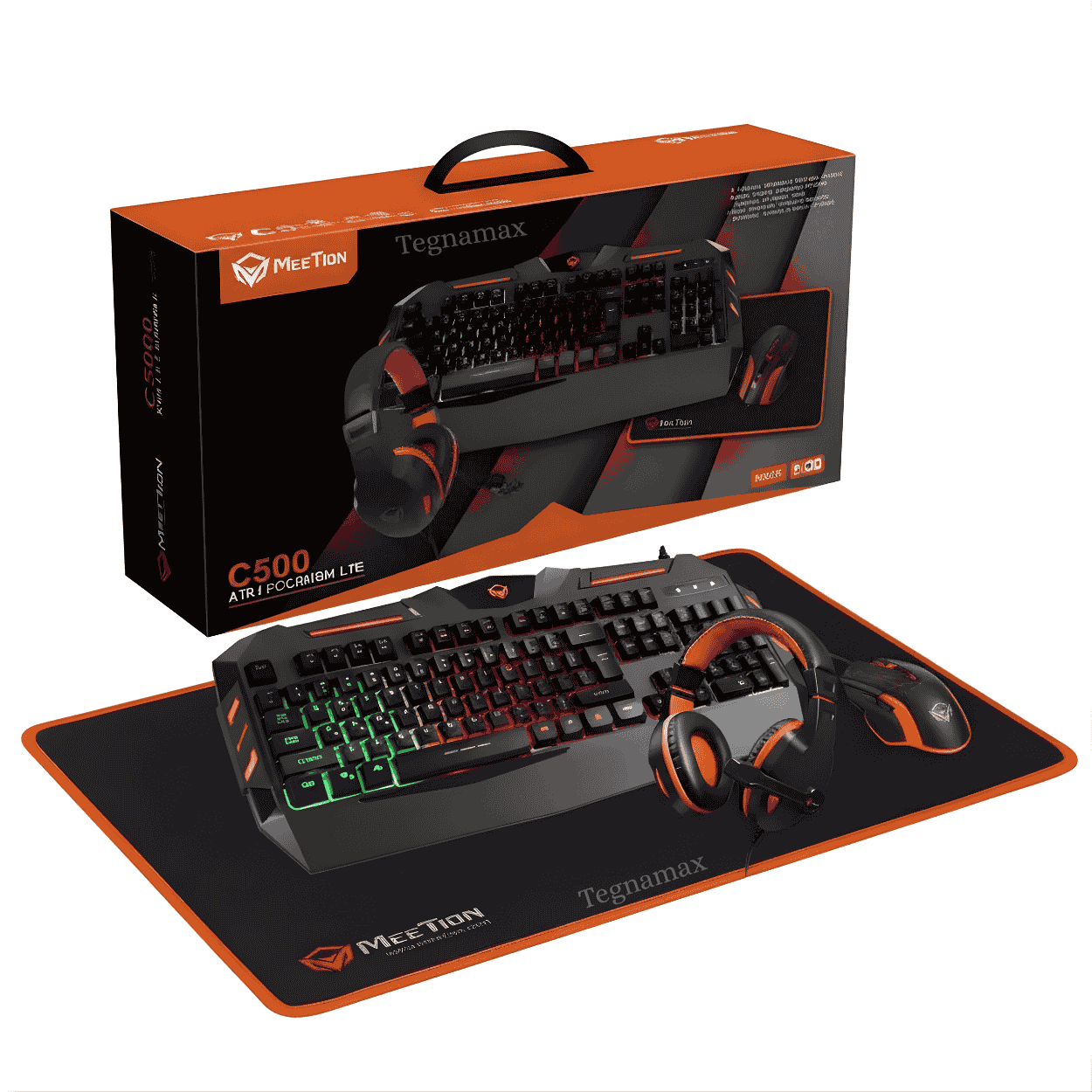 combo gamer 4 en 1 meetion mt-c500
