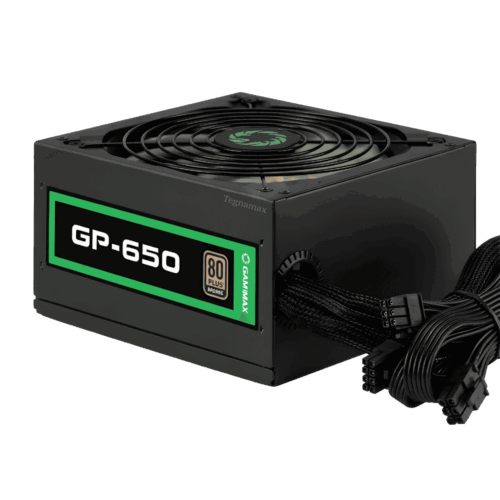 Fuente de Poder GameMax GP-650 650W Ventilador 140 mm