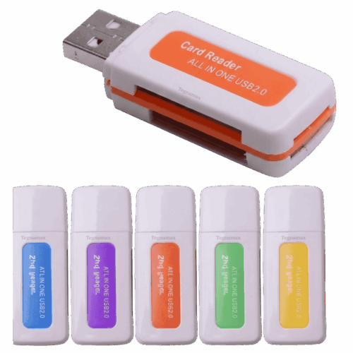 Lector de Memoria Micro SD Universal USB 2.0 Portátil Plug And Play