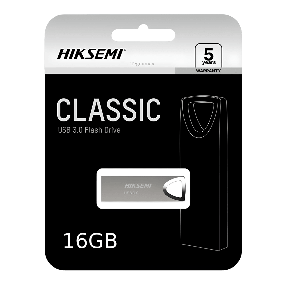 pendrive hiksemi de 16gb interfaz usb 2.0 diseño compacto y resistente