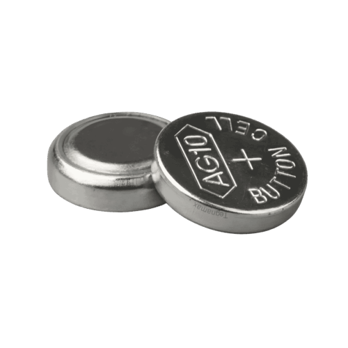 Pila de Botón AG10 / LR1130 / LR54 – Batería Alcalina 1.55V (Blíster)