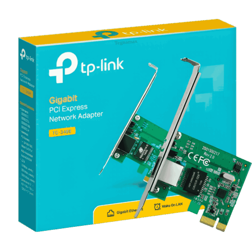 Tarjeta de Red TP-Link TG-3468 – Adaptador PCI Express Gigabit 10/100/1000 Mbps