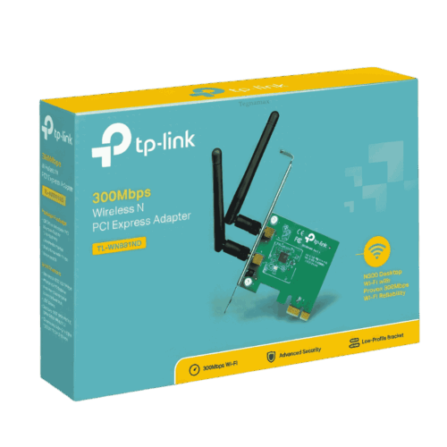 Tarjeta de Red WiFi PCI Express TP-Link WN881ND 300Mbps