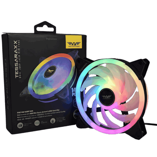 Ventilador PC Armaggeddon 140mm ARGB (6 Pines - Iluminación Direccionable)