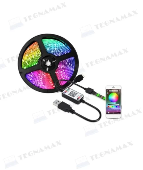 Luz LED USB 5 Metros Con Control Por Aplicación