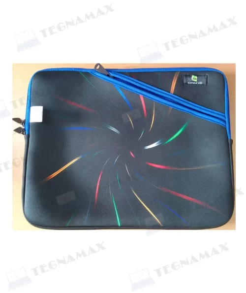 ESTUCHE NEOPRENO LAPTOP DISEÑO CIERRE BOLSILLO 15.5