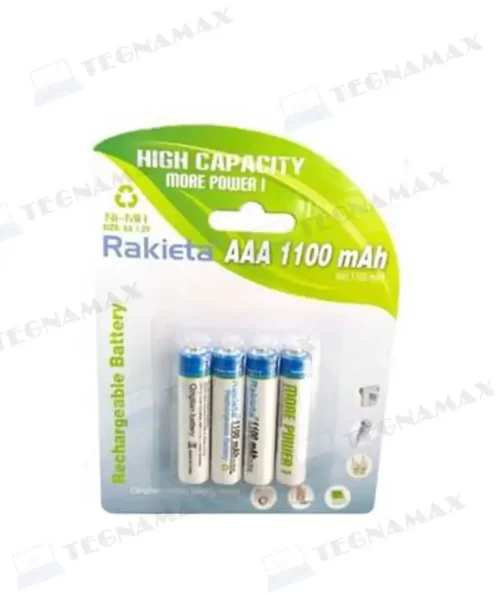 PILAS RECARGABLE AAA / PACK DE 2 UNIDADES