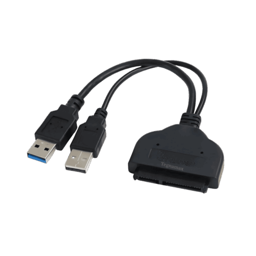 Cable Adaptador USB A Disco SATA 2.5 Pulgadas Laptop SSD HDD Conversor