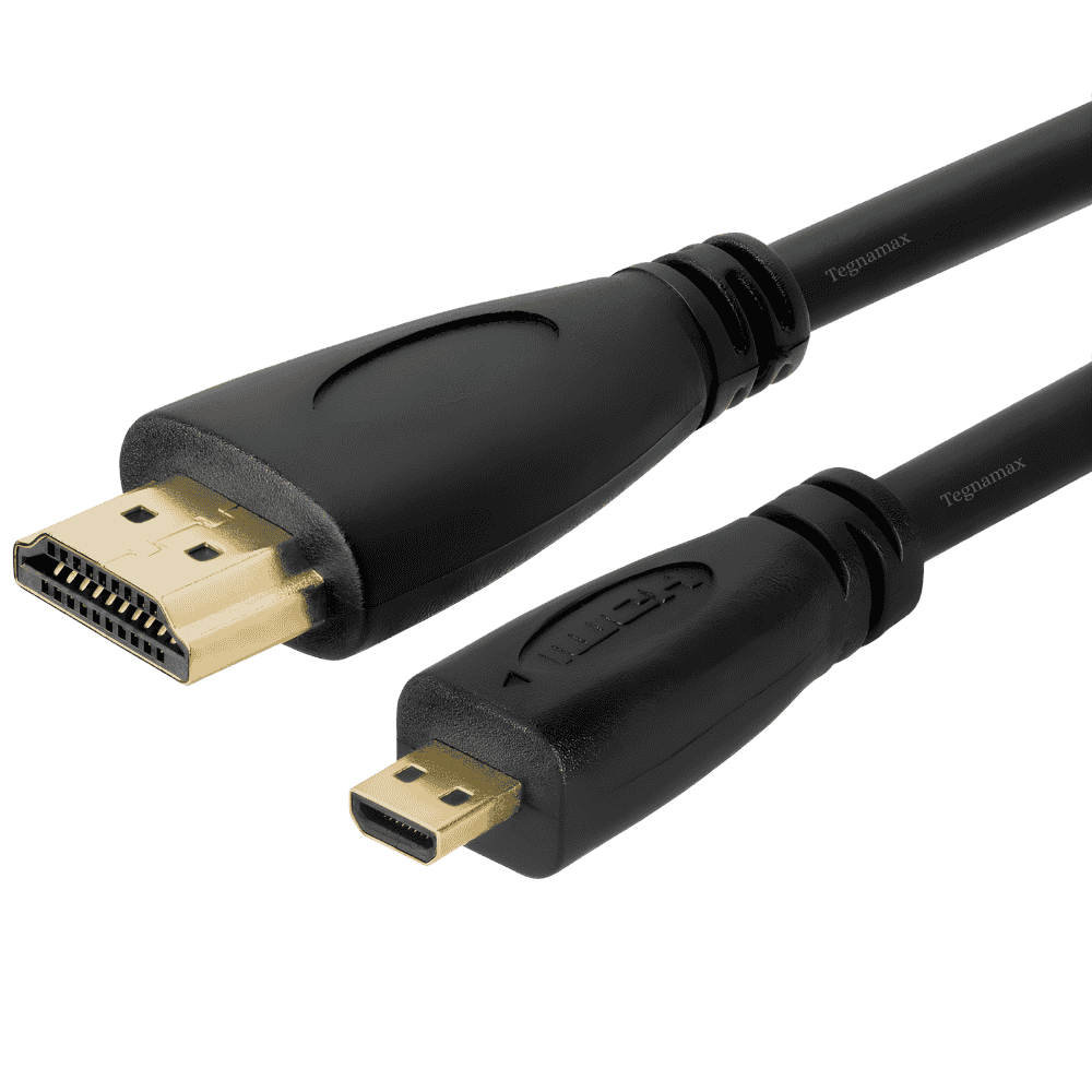 cable adaptador hdmi a micro hdmi de 1.8 metros puntas doradas