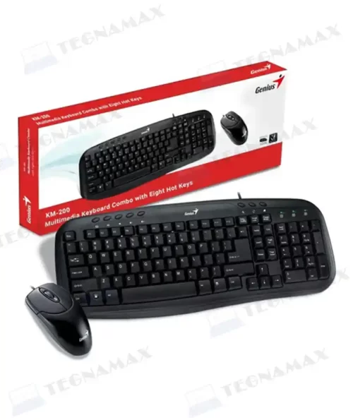 COMBO TECLADO Y MOUSE GENIUS USB
