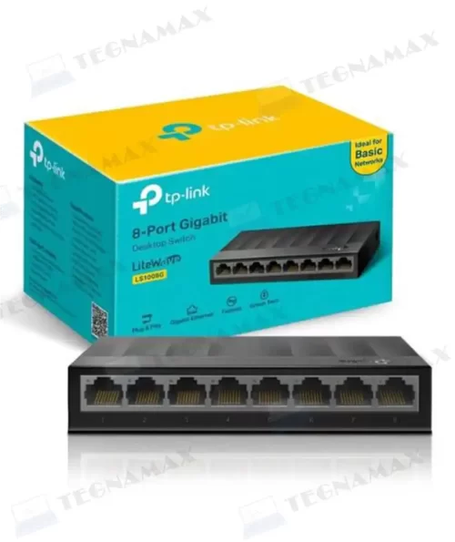 SWITCH TP-LINKTL-SG1008D  8 PUERTOS GIGABIT ETHERNET