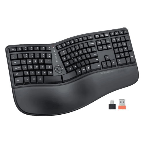 Teclado Ergonómico Inalámbrico Meetion Director-W – Español con Reposamuñecas