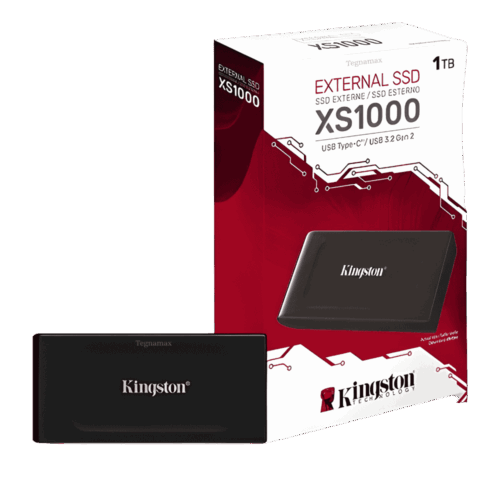 Disco Sólido SSD Externo Kingston 1TB Portátil Alta Velocidad USB