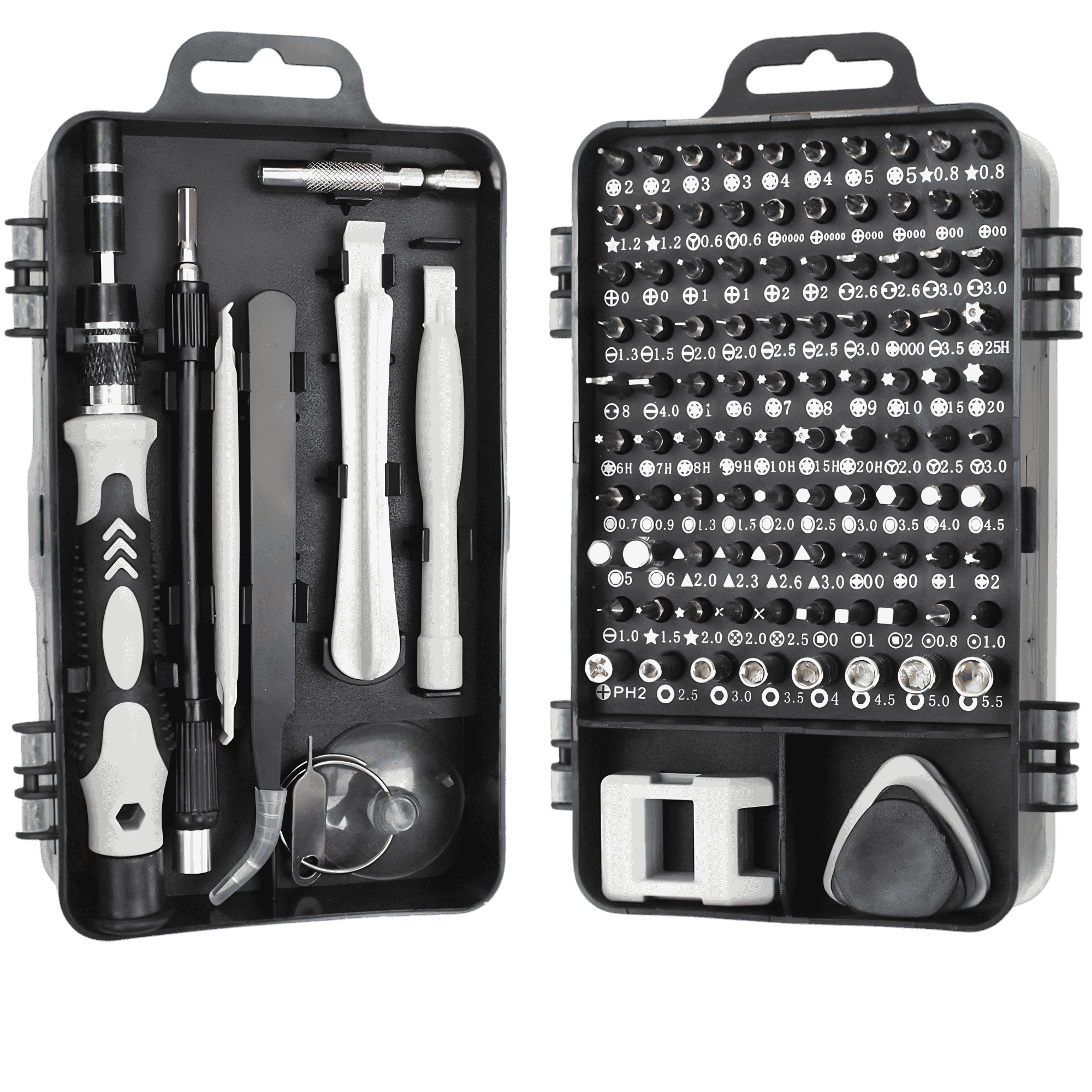 kit herramientas precision 115 en 1 estuche de destornilladores para celular