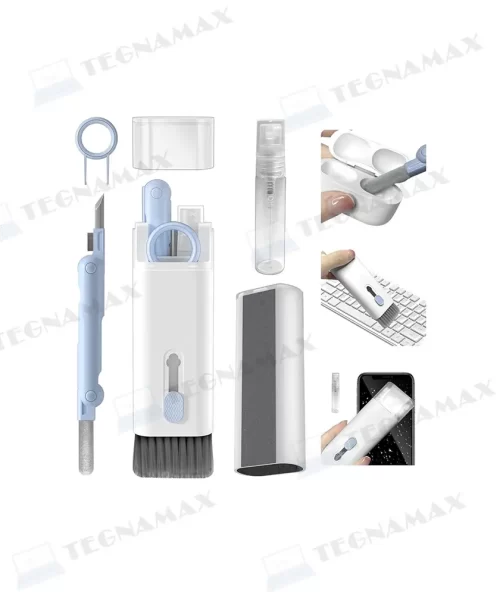 KIT DE LIMPIEZA PARA TECLADO Y AUDIFONOS 7 EN 1