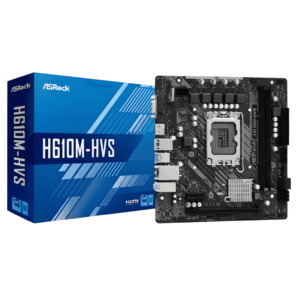 placa madre asrock h610m-hvs socket 1700 para intel 12 y 13 generacion
