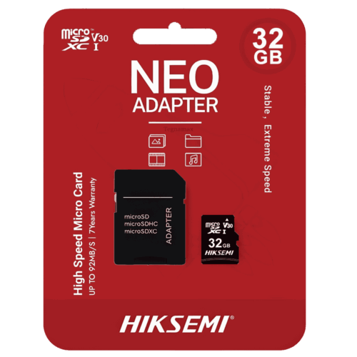 Memoria MicroSD Hiksemi 32GB Clase 10
