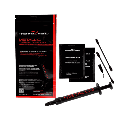 Metal Líquido Hero 2g Compuesto Térmico Jeringa Alta Conductividad