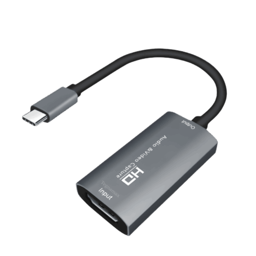 Capturadora de Video Tipo C – HDMI a USB-C 4K Streaming y Grabación