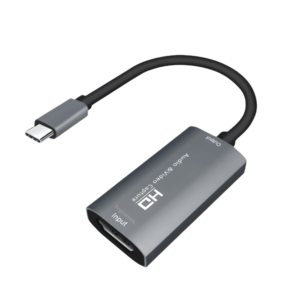 capturadora de video hdmi a usb tipo c para streaming y obs