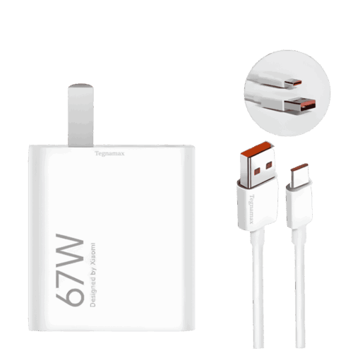 Cargador Redmi 67W Carga Rápida Turbo – Kit Cubo
