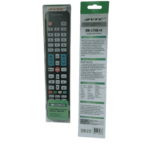 Control Remoto Mando A Distancia L1195 X Plus Universal