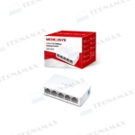 Switch Mercusys MS105 5-PUERTOS, vista frontal del producto