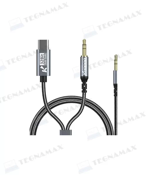 CABLE ADAPTADOR DE AUXILIAR A TIPI C Y AUXILIAR
