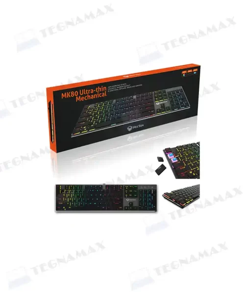 TECLADO GAMER MECANICO MEETION NMT-MK80