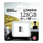 memoria micro sd 128gb high endurance diseñada para camaras de seguridad y grabacion continua