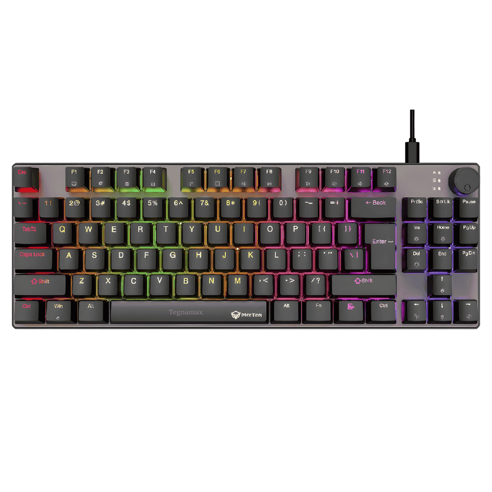 Teclado Meetion mecanico MK008 PRO TKL RGB Tegnamax
