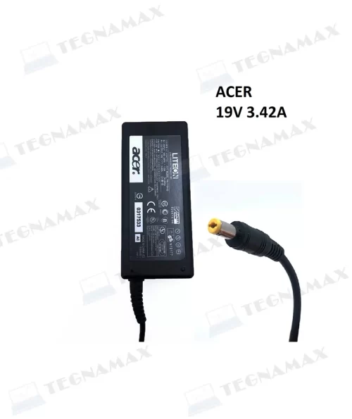 CARGADOR DE ACER 19V/3.42A/3.0*1.0MM/65W