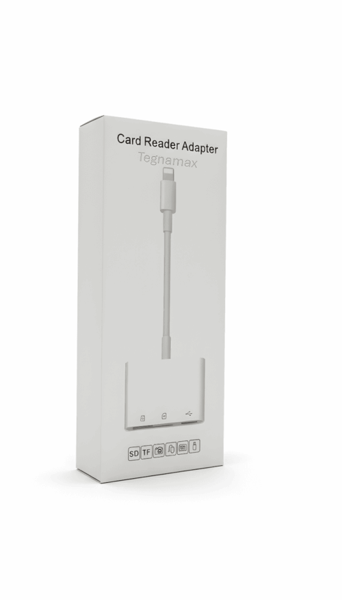Adaptador Lightning lector 3 en 1 (SD, microSD y USB) para iPhone/iPad