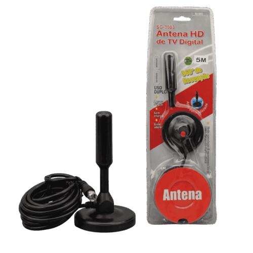 Antena Para TV HD 3003 Digital Interior Recepción Alta Definición