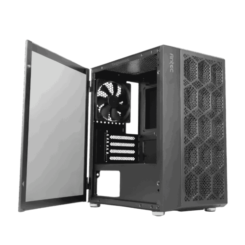 Case Antec NX200M – Gabinete Micro ATX Vidrio Templado 3 Ventiladores ARGB
